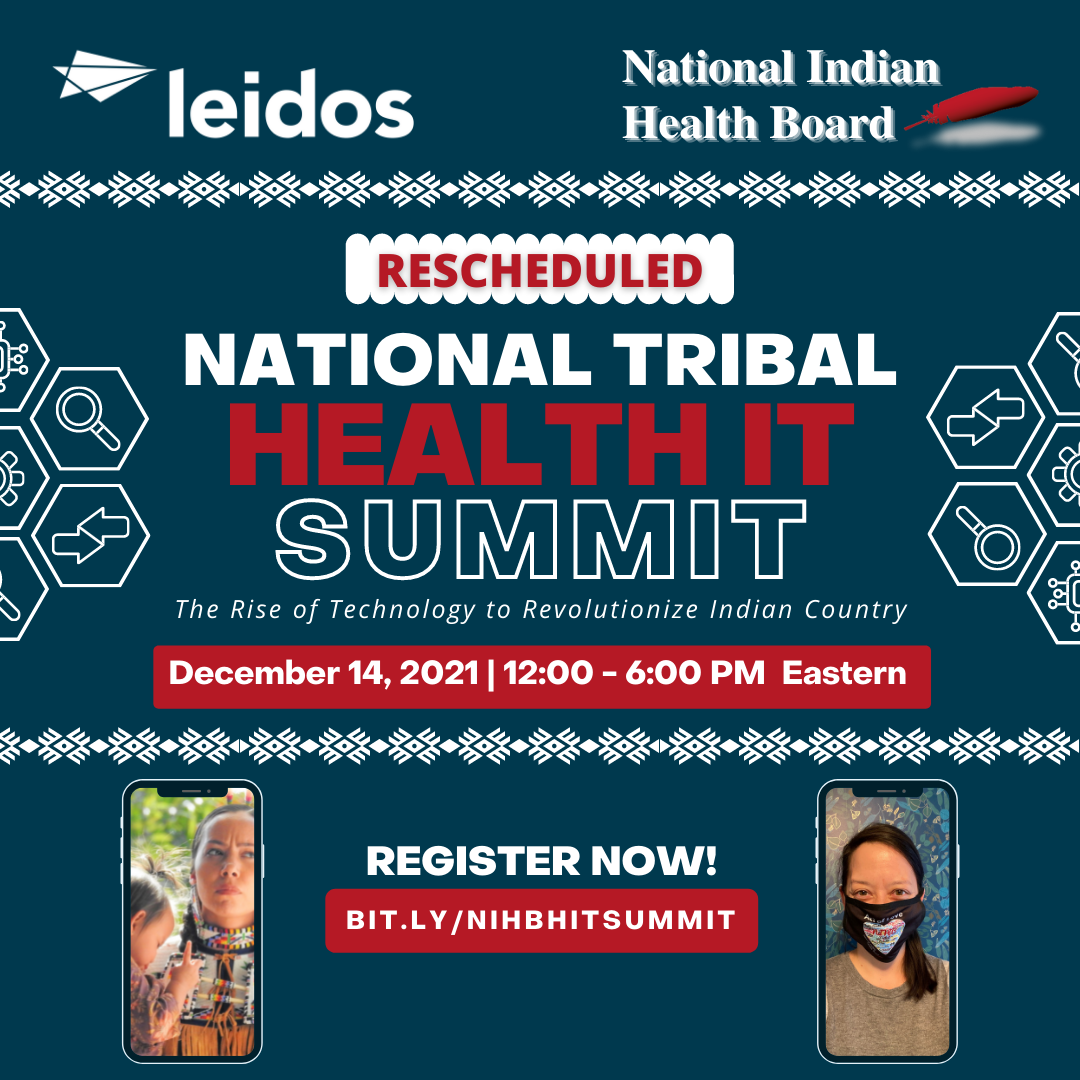 Save The Date Tribal Nations Health Summit White House Transition Wednesday December